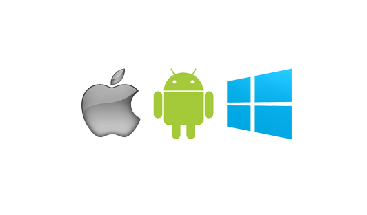 Logo App2Business, logo IOS, logo Android